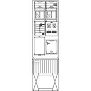 Elsta Mosdorfer - Zähler-Komplettschrank Zähleranschlusssäule 10051779 A340 W5 2Z