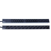 Riello UPS - Power distribution unit (PDU) Steckdosenleiste 40064 12xSchutz. 35°