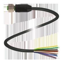 Pepperl+Fuchs Fabrik - Konfektioniertes Sensor-Aktor-Kabel Kabeldose, geschirmt V112-G-BK5M-PUR-ABG − 1 Stück