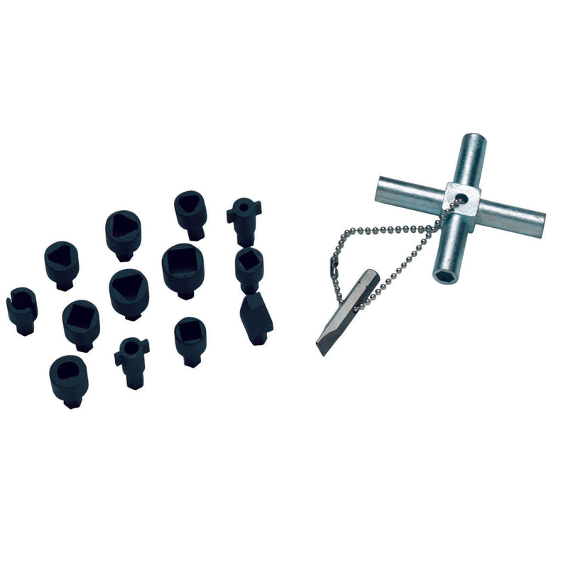 Cimco Werkzeuge - Schlüssel für Gehäuse/Schränke Multi-Key-Set 112798