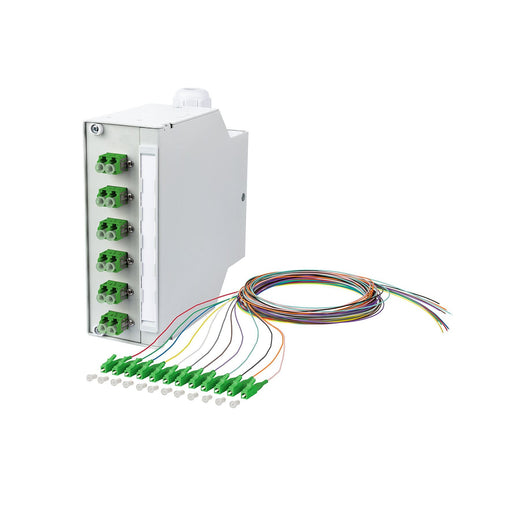 Metz Connect - Patchpanel LWL OpDAT REGpro Blister 15024A976060E 6xLC-D APC OS2