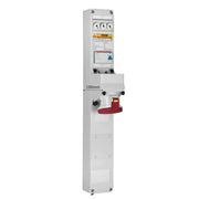 GSAB Elektrotechnik - CEE-Steckdosen-Kombination (IEC 60309) Systemleiste Sammelsch. 99.00.063-ZH 185mm, CEE63