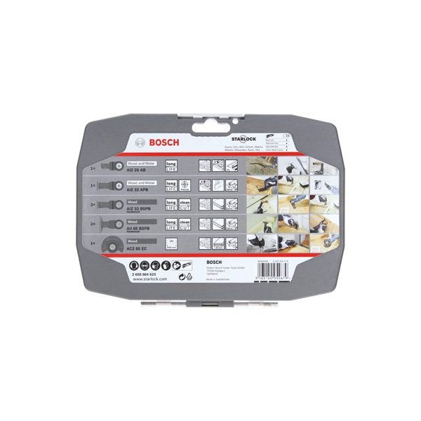 Bosch - Blatt für Oszillierer Starlock Set für Holz ACZ 2608664623 85 EC All 65 BSPB