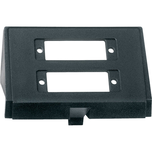 Merten - Einsatz/Abdeckung für Kommunikationstechnik Einschub sw 464381 für Duplex SC