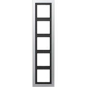 Jung - Abdeckrahmen Rahmen 5-fach alu lack ALD 2985-L waage/senkrecht