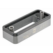 Harting - Modulträgerrahmen für Industriesteckverbinder Andockrahmen, Edelstahl, B 09300241710 augröße: 24 B