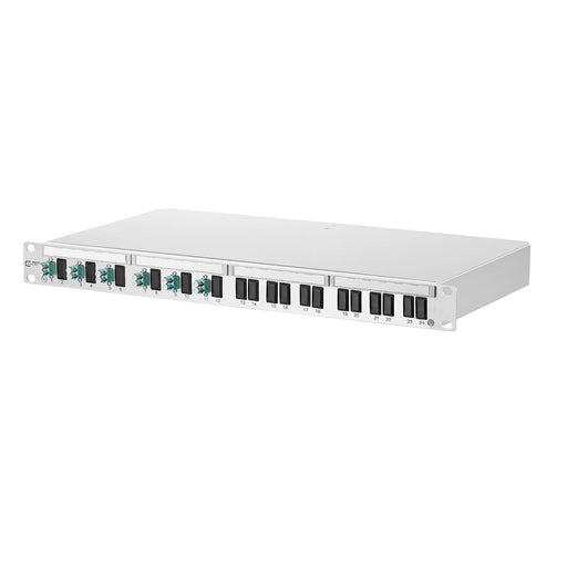 Metz Connect - Patchpanel LWL LWL-Patchfeld OpDAT PF 1502007706-E 1HE 6xLC-D OM3 VIK
