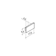 Brumberg Leuchten - Mechanisches Zubehör/Ersatzteile für Leuchten Endkappen-Set 53086260 silber