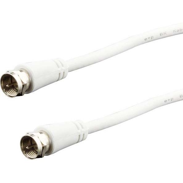 E+P Elektrik - Konfektioniertes Koaxkabel F-Anschlusskabel 0,2m ws FA 2 LOSE