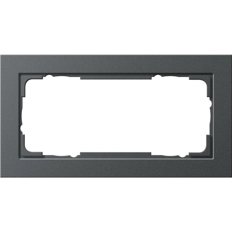 Gira - Abdeckrahmen 2f anth 100223 E2