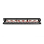 DIGITUS - Patchpanel Kupfer Patch Panel DN-91624S-EA-B 1HE, 24-Port, sw