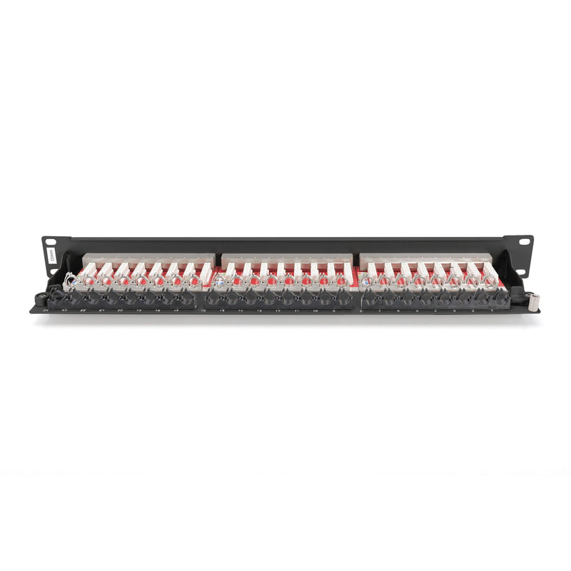 DIGITUS - Patchpanel Kupfer Patch Panel DN-91624S-EA-B 1HE, 24-Port, sw