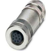 Phoenix Contact - Rundsteckverbinder, feldkonfektionierbar (Industriesteckverbinder) Sensor-/Aktor-Stecker SACC-M12FS- #1511860