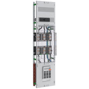ABN - Verteilerfeld für Installationsverteiler Wandlerfeld 100A 40mm SaS ABNPW107S0051 BxH:250x1050mm − 6 Stück