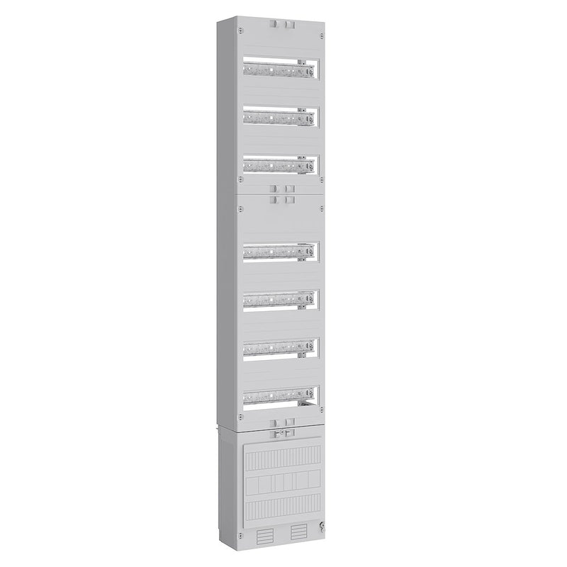 ABN - Verteilerfeld für Installationsverteiler Verteilerfeld ABNPV109C02 mit Schienen Klemmen
