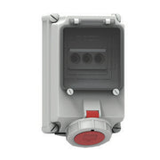 Bals Elektrotech - CEE-Steckdose abschaltbar, abgesichert (IEC 60309) Wandsteckdose abgesichert 15134 32A 5p 400V 6h IP67