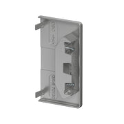 OBO Bettermann - Endstück für Geräteeinbaukanal Endstück GK-E70130WA 70x130mm, PC/ABS