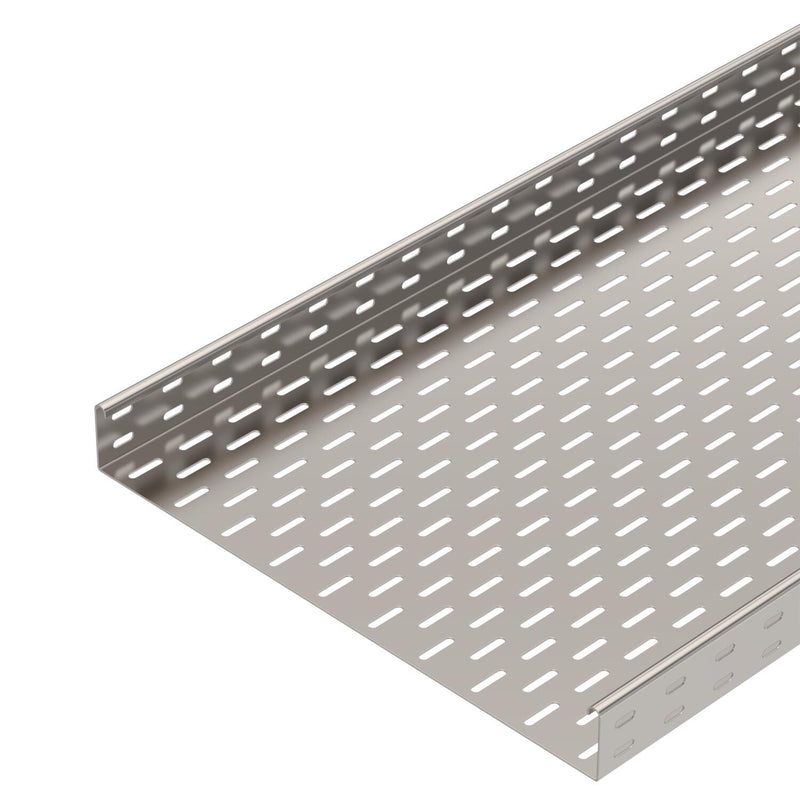 OBO Bettermann Vertr - Kabelrinne Kabelrinne SKS gelocht SKS 650 A2 60x500x3000 − 3 Meter