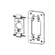 Somfy - Zubehör/Ersatzteile für Tor-/Rollladenantriebe Haltebügel mit Bohrung 9701540 20mm für LS 40 − 1 Stück