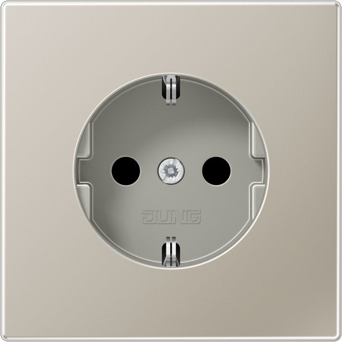 Jung - Steckdose SCHUKO Steckdose ES 1521 16A 250V , Edelstahl