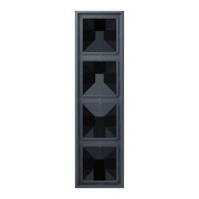 Jung - Abdeckrahmen Rahmen 4-fach LC 984 262 gris fonce 59
