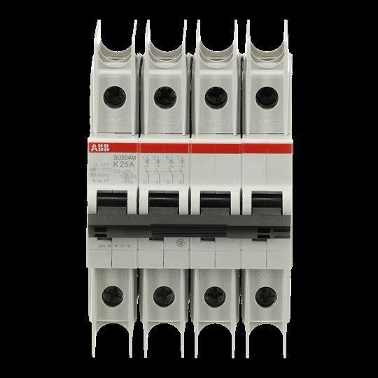 ABB Stotz S&J - Leitungsschutzschalter Sicherungsautomat SU204M-K25 10kA 25A 4P
