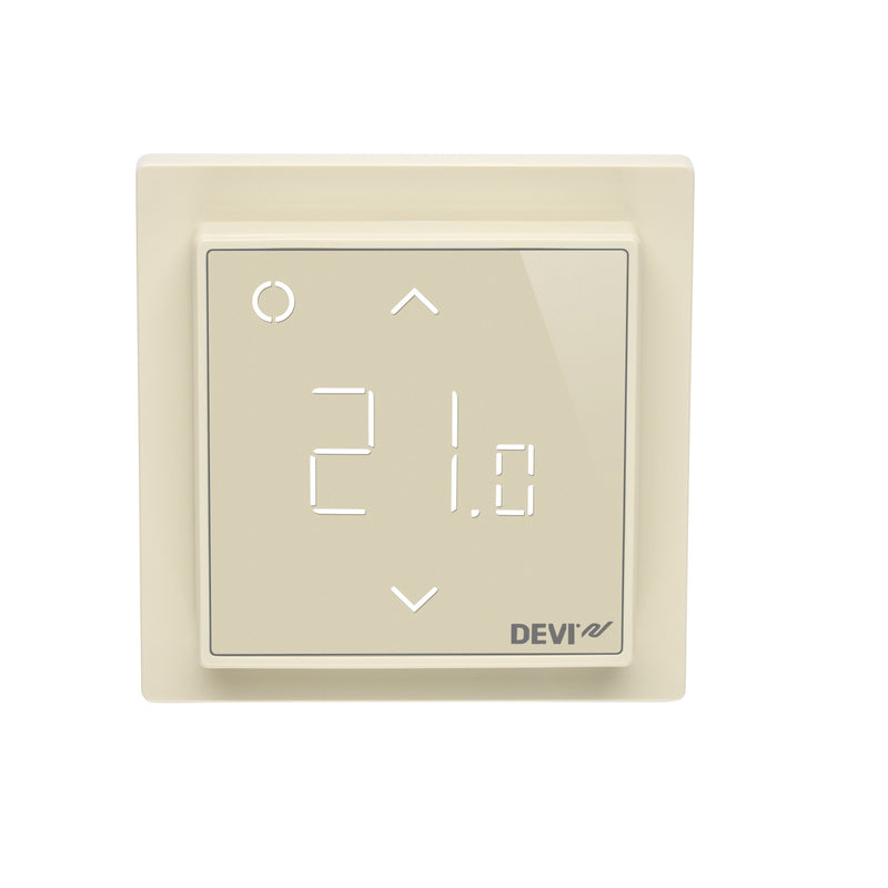 Danfoss - Raumthermostat/Uhrenthermostat Raum+BodenThermostat 140F1142 RAL1013