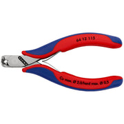 Knipex - Vornschneider Elektronik-Vornschneider 64 12 115 spiegelpoliert,115mm