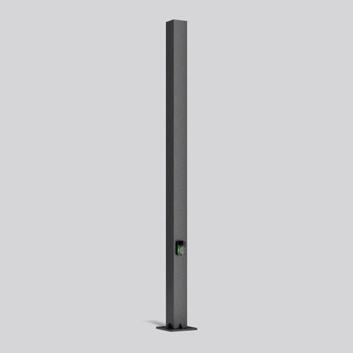 RZB - Ladestation E-Mobility Mast mit Wallbox 811432 2x22kW, anthr