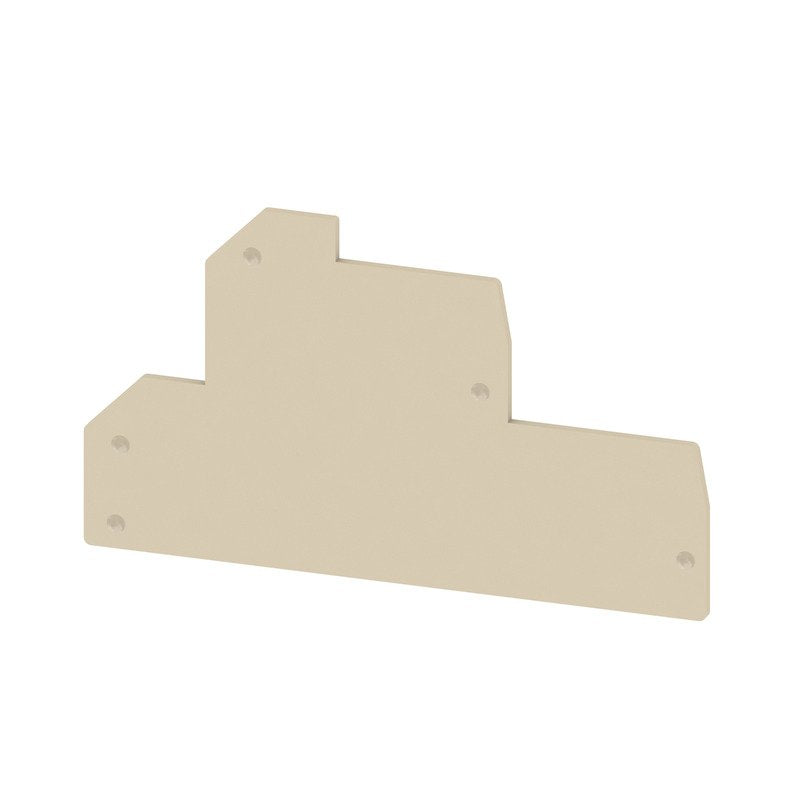 Weidmüller - Abschluss- und Zwischenplatte für Reihenklemme Abschlussplatte WAP WDT 2.5/2 83.75mmx1.5mm,dbg − 50 Stück