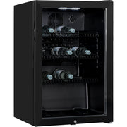 EXQUISIT - Kühlschrank Getränke-Kühlgerät GKS120-GT-160C sw m.Glastür,118L