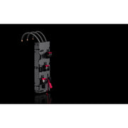 Rittal - Sammelschienen-Adapter Geräteadapter 80 A, AWG 4, RX 9360.798 3-polig, B: 72 mm