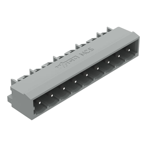 WAGO - Leiterplattensteckverbinder THT-Stiftleiste Lötstift 231-469/001-000 1,2x1,2,abgew.,gr − 100 Stück