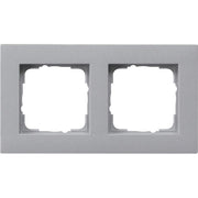 Gira - Abdeckrahmen 2fach alu 0212255