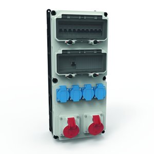 Bals Elektrotech - CEE-Steckdosen-Kombination (IEC 60309) CEE-Steckdosen-Kombination 89294