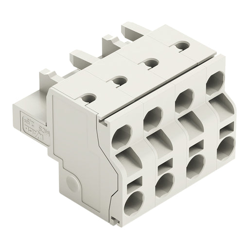 WAGO - Kabelsteckverbinder für Leiterplattensteckverbinder 2-Leiter-Federleiste 721-2204/026-000 CAGECLAMP,2,5mm²,lgr − 50 Stück
