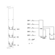 WAGO - Feldbus, Dez. Peripherie - Einspeise- und Segmentmodul Binäre Platzhalteklemme 750-622 m.Potentialeinspeis