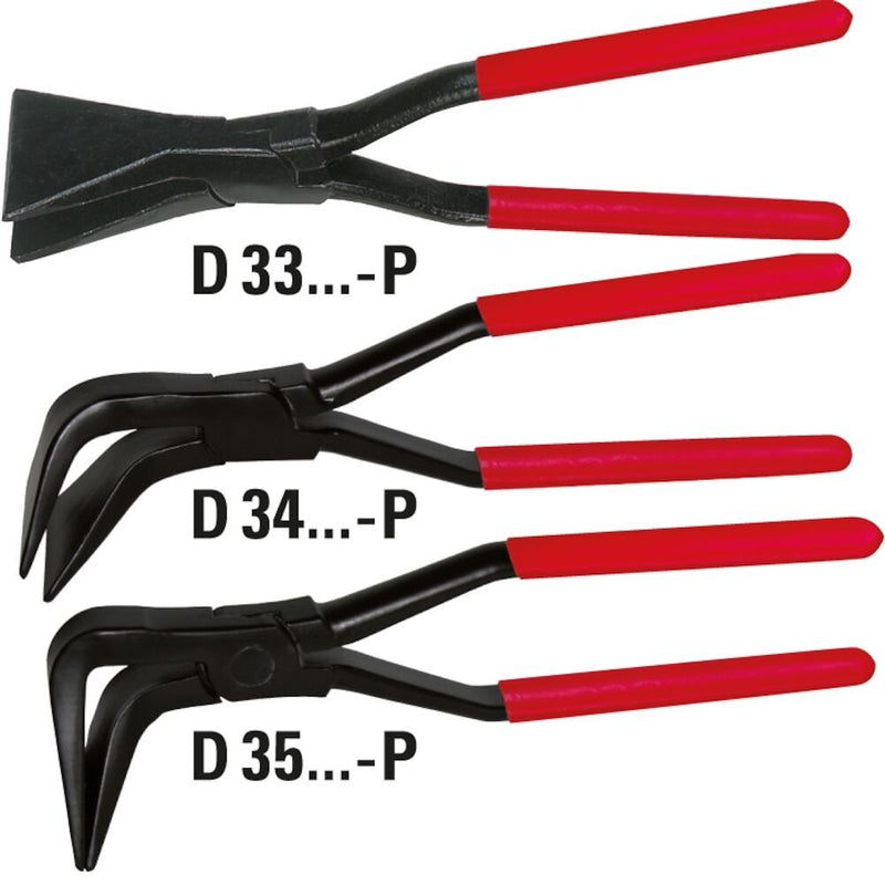 BESSEY - Falzwerkzeug Falzzange gerade D331-60-P PVC Griffe