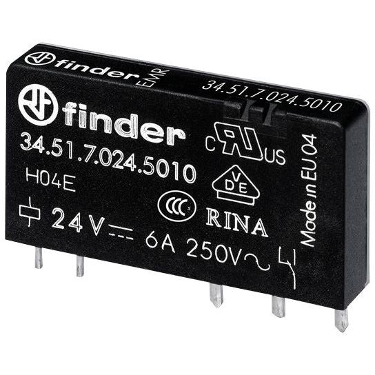 Finder - Schaltrelais Steck-/Printrelais 34.51.7.024.5010