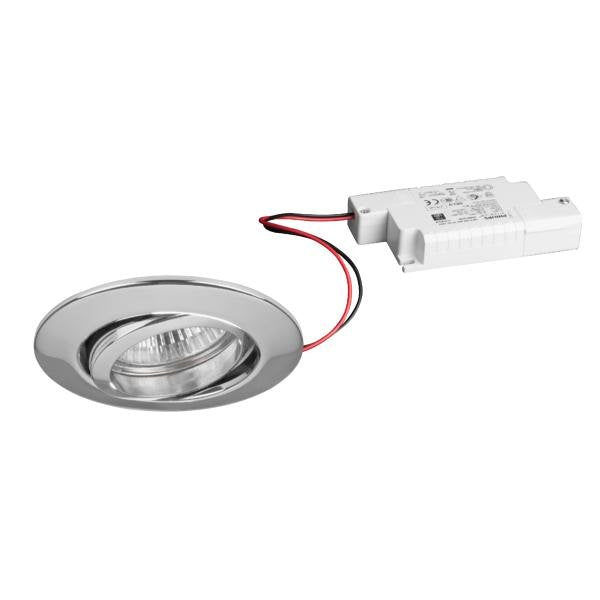 Brumberg Leuchten - Downlight/Strahler/Flutlicht LED-Einbaustrahler d2w 39373023 3000K chrom dimm