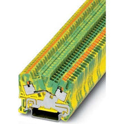 Phoenix Contact - Schutzleiter-Reihenklemme Schutzleiterreihenklemme PTS 2,5-PE 0,14-4qmm,grün-gelb − 50 Stück