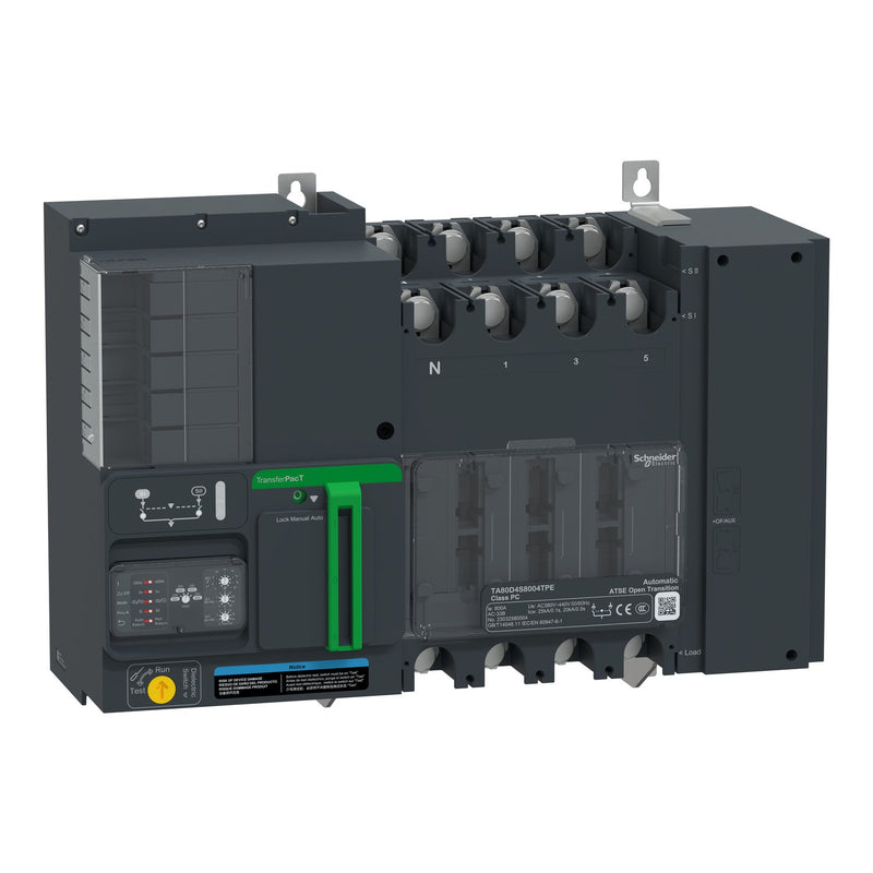 Schneider Electric - Lastschalter Ta80, 800A TA80D4S8004TPE 4P Drehknopf 400V