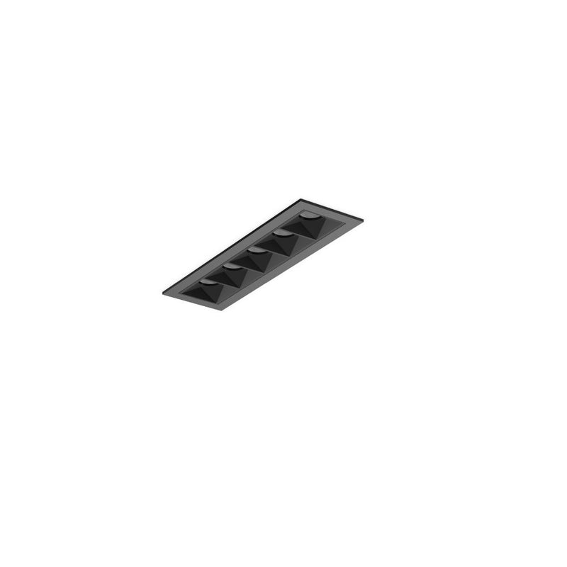 RZB - Decken-/Wandleuchte LED-Deckeneinbauleuchte 641325.003.2.76 940, DALI, schwarz