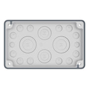 Eaton - Einführungsflansch für Kleingehäuse/Schaltschrank Flanschplatte IP55 F3A-2K-M50/16-2 Isolierstoff