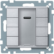 Schneider Electric - Bussystem-Tastsensor Taster 4fach plus MTN627960 IR-Empfänger