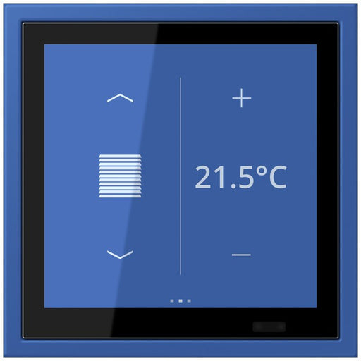 Jung - Bussystem-Mehrfach Bediengerät KNX Raumcontroller LCZ 459 BFD1S 253 bleu outremer 59