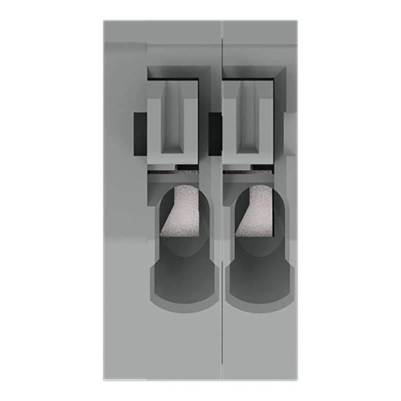 WAGO - Leiterplattenklemme 250-402 Drücker,0,5mm²,grau − 180 Stück