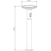 Lichtline - Wegeleuchte LED-Solar-Wegeleuchte PRDX27795 100cm