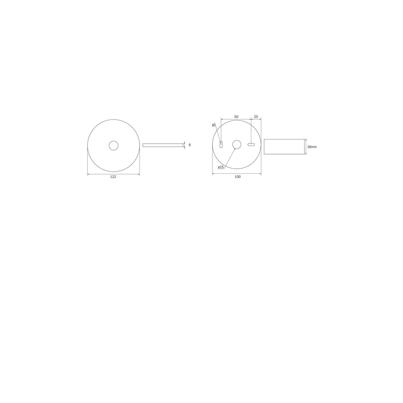 RP-Technik - Sicherheitsleuchte LED-Sicherheitsleuchte ILDL421SC Decke, Linsensystem