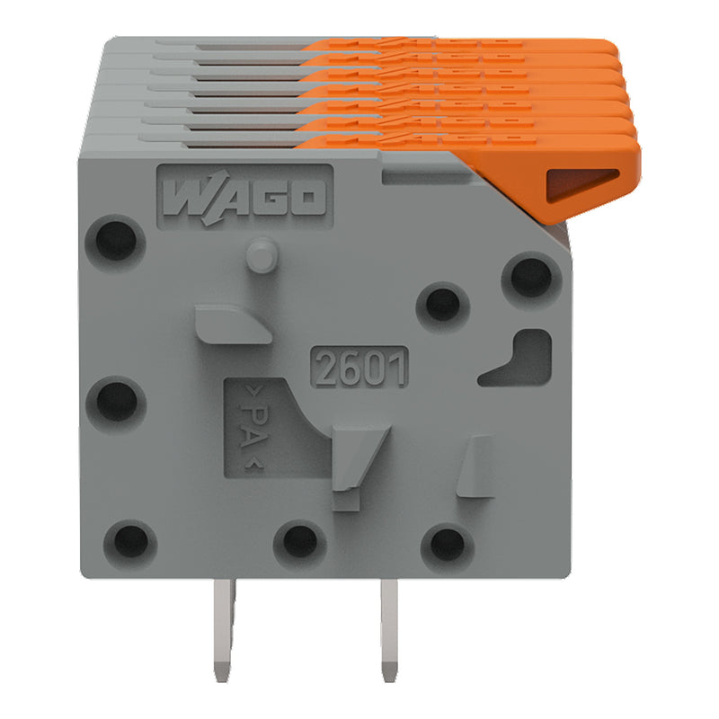WAGO GmbH & Co. KG - Leiterplattenklemme Leiterplattenklemme 2601-1107 1,5mm²,gr − 70 Stück